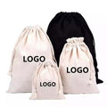 Small Muslin Drawstring Gift Bag Jewelry Pouch
